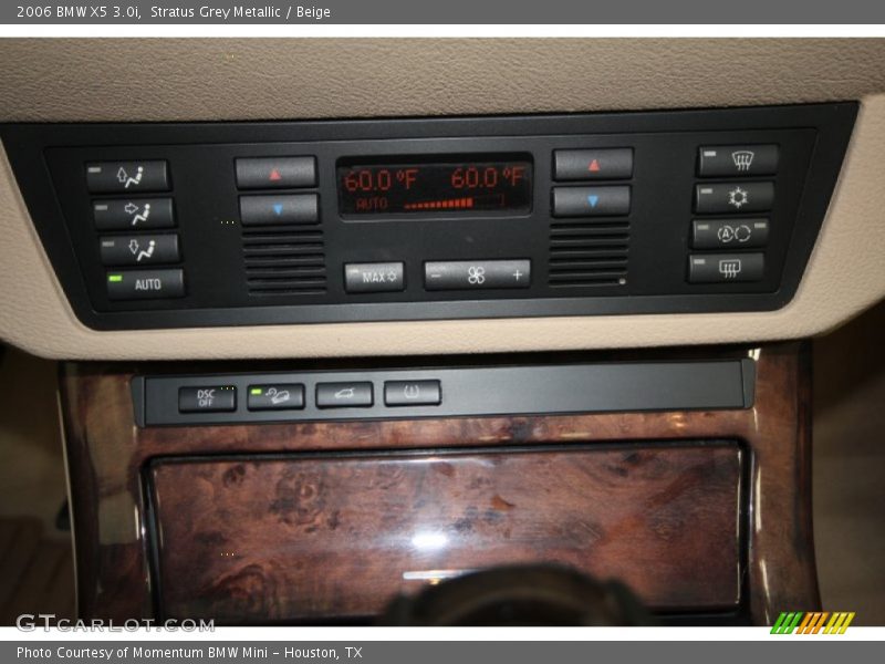 Stratus Grey Metallic / Beige 2006 BMW X5 3.0i