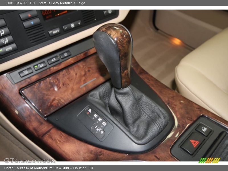 Stratus Grey Metallic / Beige 2006 BMW X5 3.0i