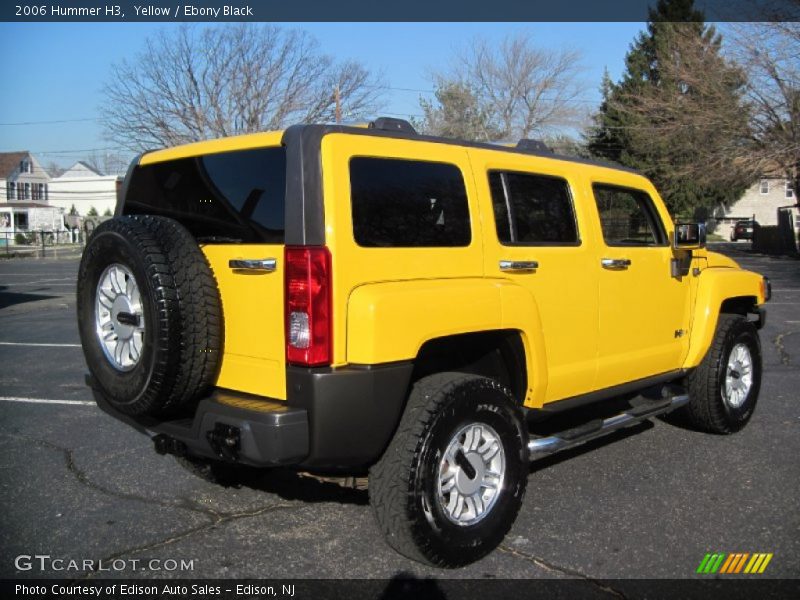 Yellow / Ebony Black 2006 Hummer H3