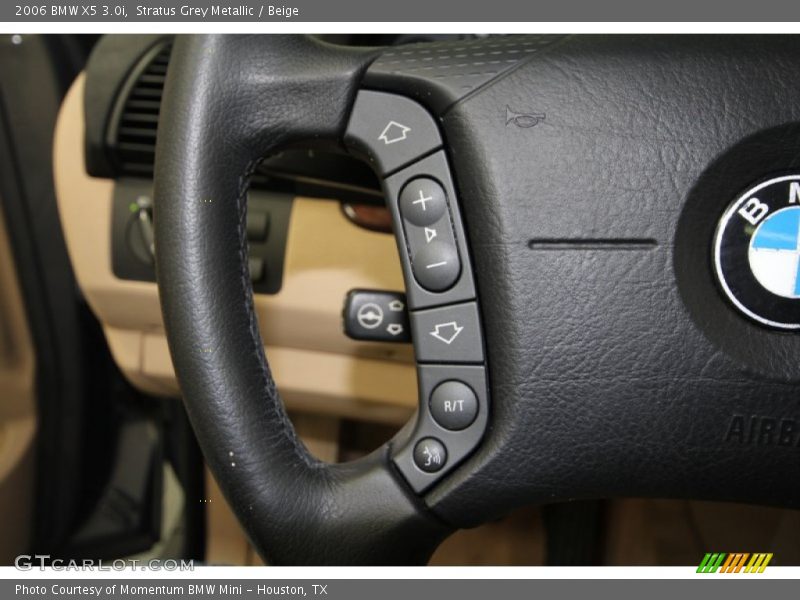 Stratus Grey Metallic / Beige 2006 BMW X5 3.0i