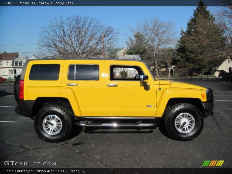 Yellow / Ebony Black 2006 Hummer H3