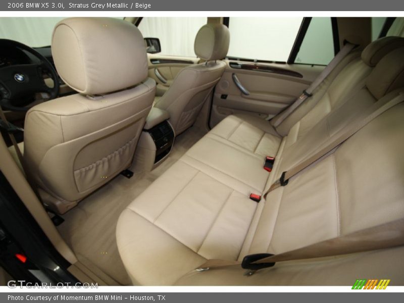Stratus Grey Metallic / Beige 2006 BMW X5 3.0i