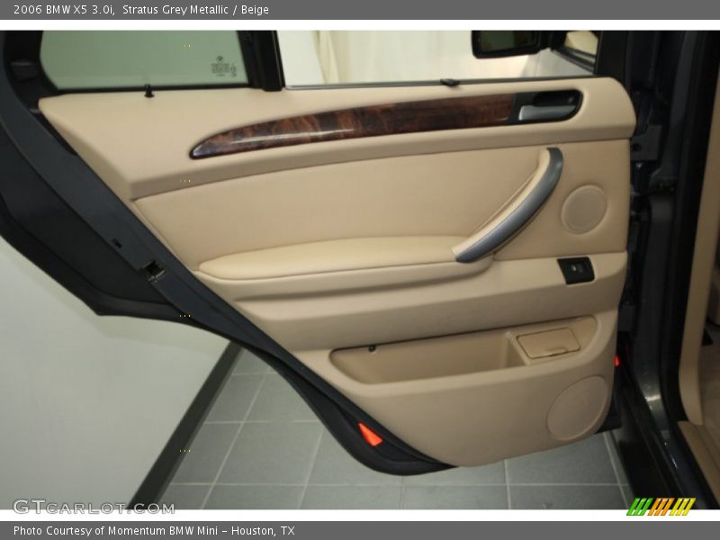 Stratus Grey Metallic / Beige 2006 BMW X5 3.0i
