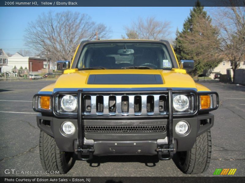 Yellow / Ebony Black 2006 Hummer H3