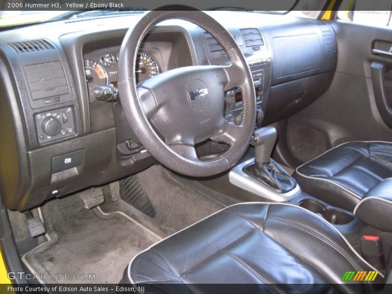 Yellow / Ebony Black 2006 Hummer H3