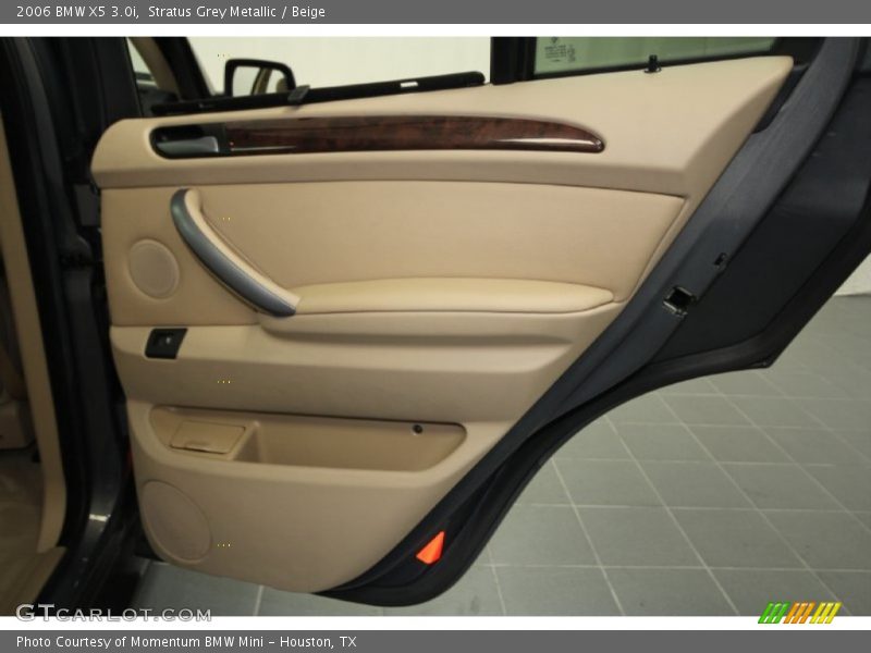 Stratus Grey Metallic / Beige 2006 BMW X5 3.0i