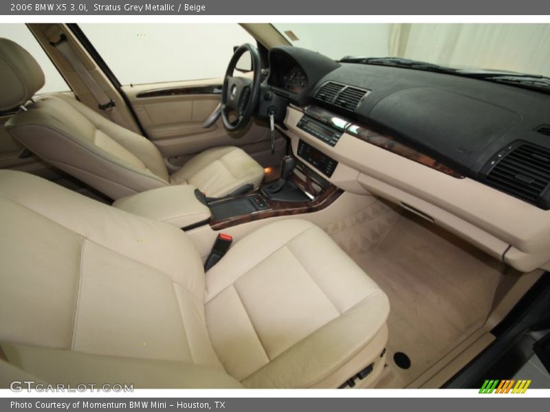 Stratus Grey Metallic / Beige 2006 BMW X5 3.0i