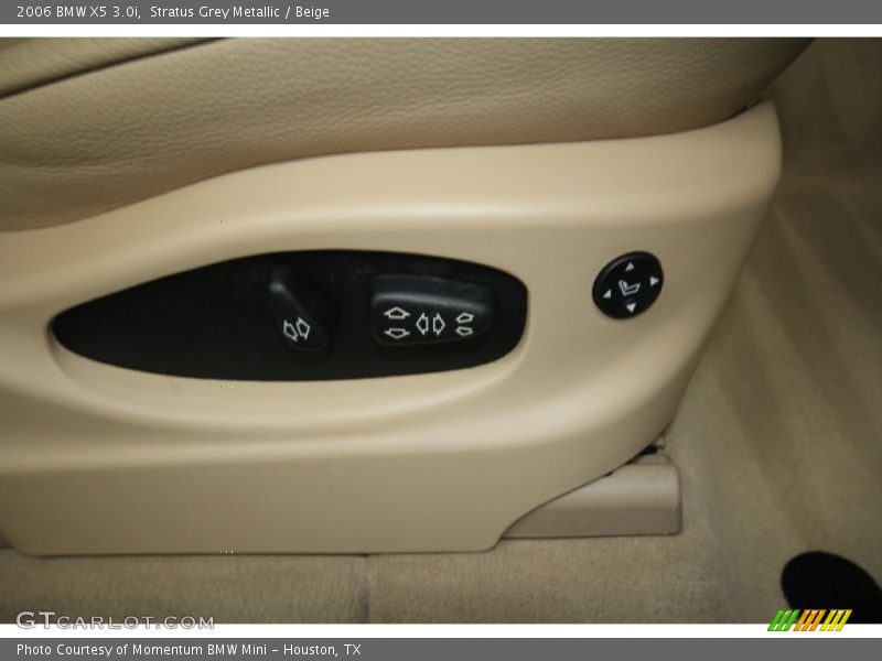 Stratus Grey Metallic / Beige 2006 BMW X5 3.0i