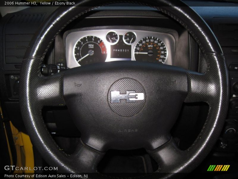 Yellow / Ebony Black 2006 Hummer H3