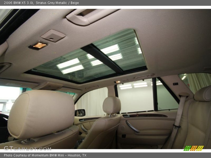 Stratus Grey Metallic / Beige 2006 BMW X5 3.0i