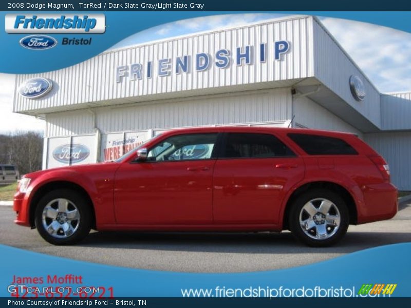 TorRed / Dark Slate Gray/Light Slate Gray 2008 Dodge Magnum