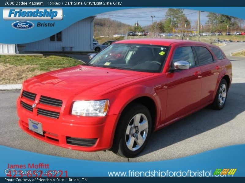 TorRed / Dark Slate Gray/Light Slate Gray 2008 Dodge Magnum
