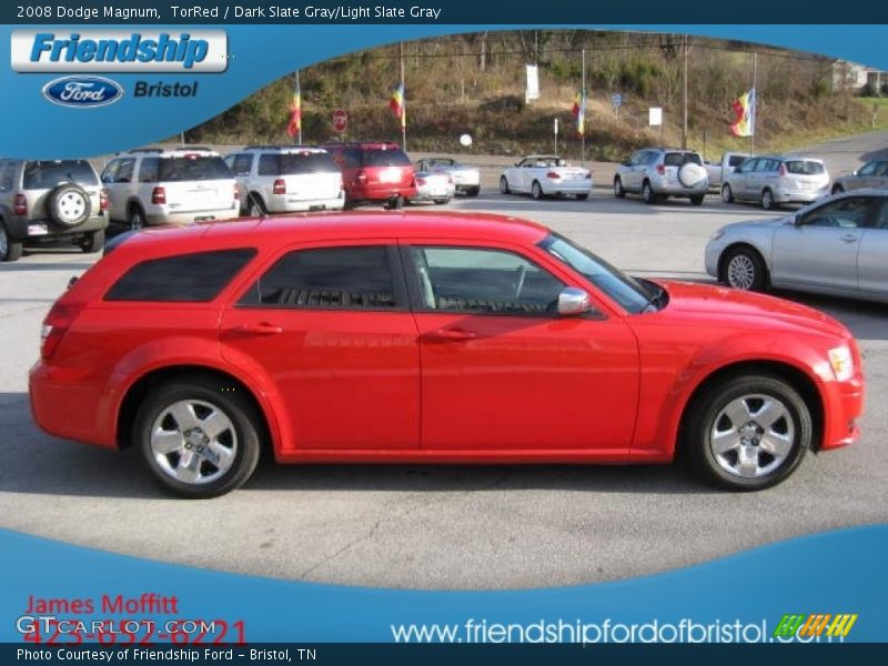 TorRed / Dark Slate Gray/Light Slate Gray 2008 Dodge Magnum