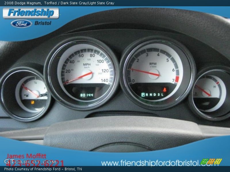 TorRed / Dark Slate Gray/Light Slate Gray 2008 Dodge Magnum
