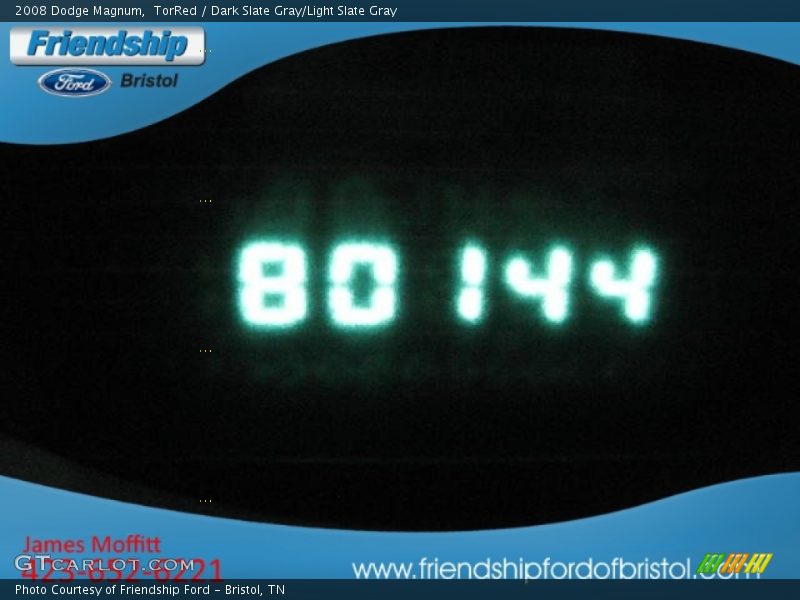 TorRed / Dark Slate Gray/Light Slate Gray 2008 Dodge Magnum