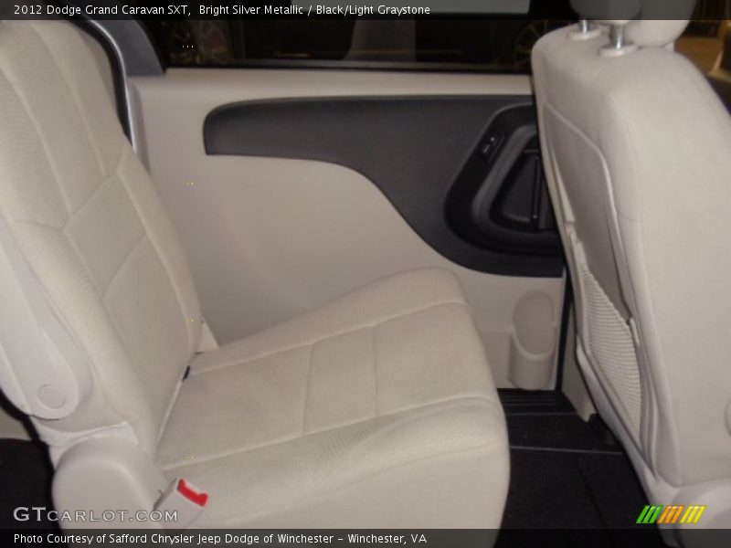 Bright Silver Metallic / Black/Light Graystone 2012 Dodge Grand Caravan SXT