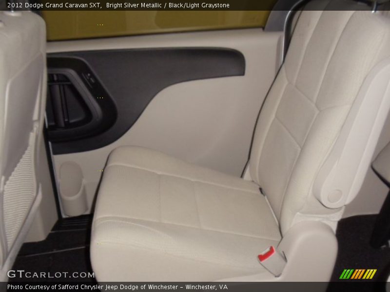 Bright Silver Metallic / Black/Light Graystone 2012 Dodge Grand Caravan SXT