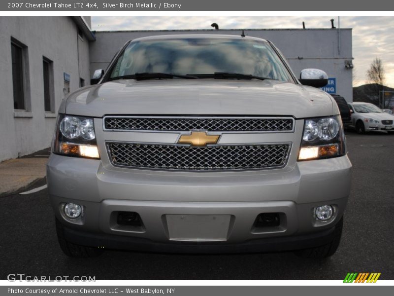 Silver Birch Metallic / Ebony 2007 Chevrolet Tahoe LTZ 4x4