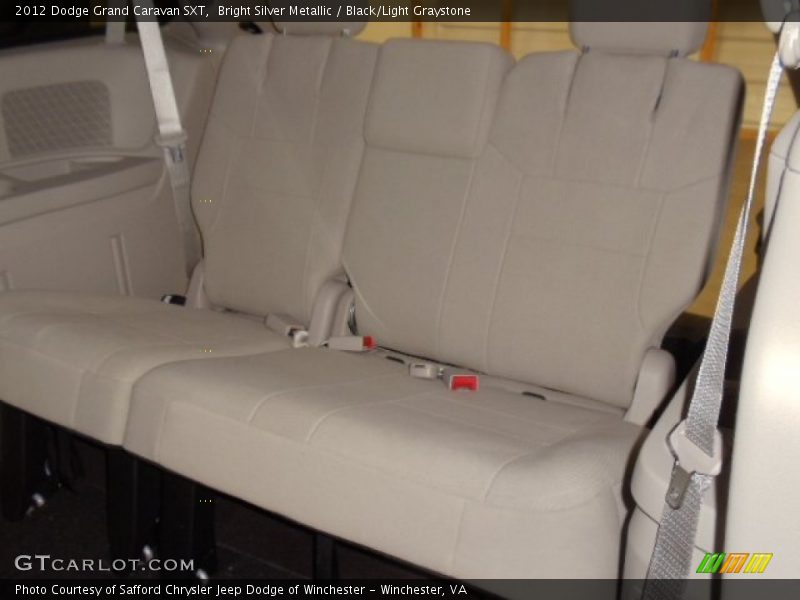 Bright Silver Metallic / Black/Light Graystone 2012 Dodge Grand Caravan SXT