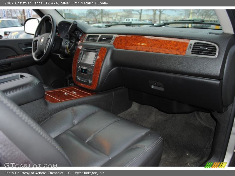 Silver Birch Metallic / Ebony 2007 Chevrolet Tahoe LTZ 4x4