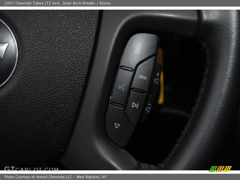 Silver Birch Metallic / Ebony 2007 Chevrolet Tahoe LTZ 4x4