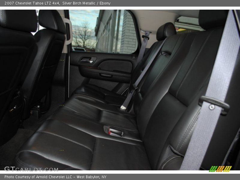 Silver Birch Metallic / Ebony 2007 Chevrolet Tahoe LTZ 4x4