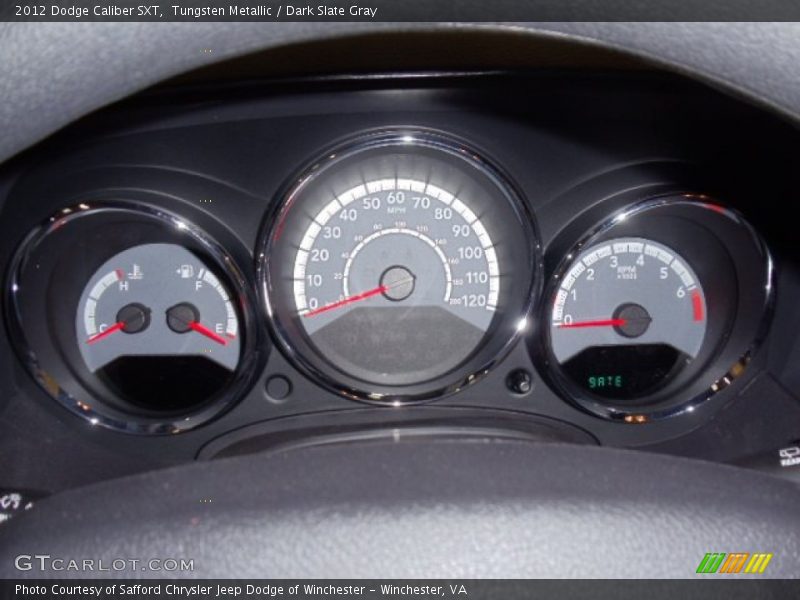 Tungsten Metallic / Dark Slate Gray 2012 Dodge Caliber SXT