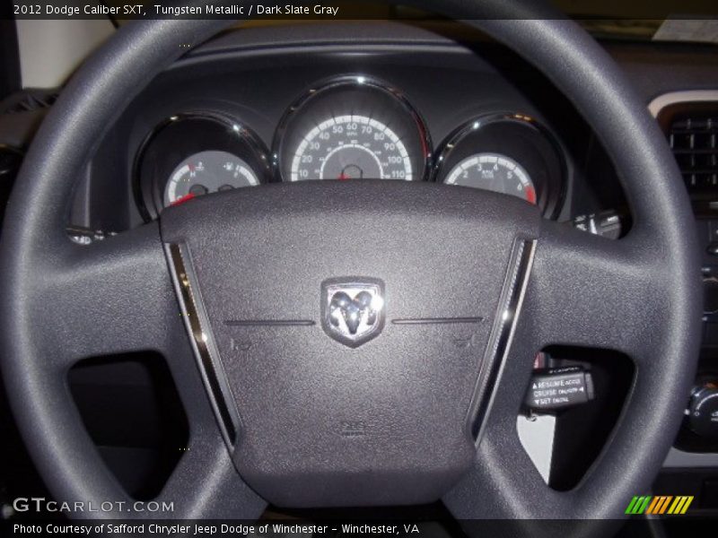 Tungsten Metallic / Dark Slate Gray 2012 Dodge Caliber SXT