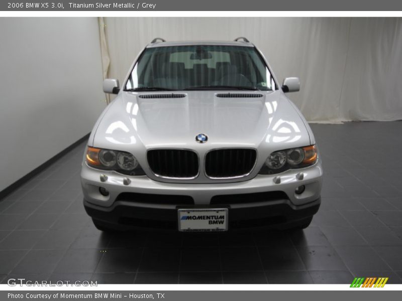 Titanium Silver Metallic / Grey 2006 BMW X5 3.0i
