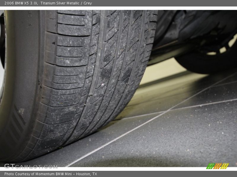 Titanium Silver Metallic / Grey 2006 BMW X5 3.0i