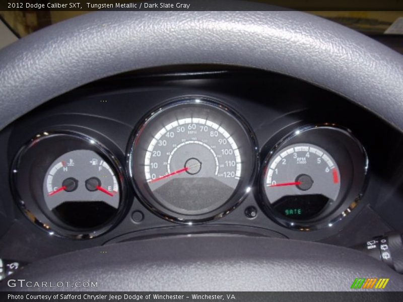 Tungsten Metallic / Dark Slate Gray 2012 Dodge Caliber SXT