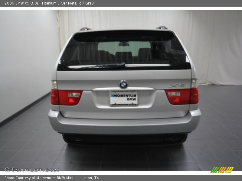 Titanium Silver Metallic / Grey 2006 BMW X5 3.0i