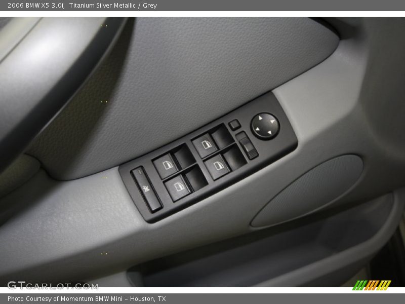 Titanium Silver Metallic / Grey 2006 BMW X5 3.0i