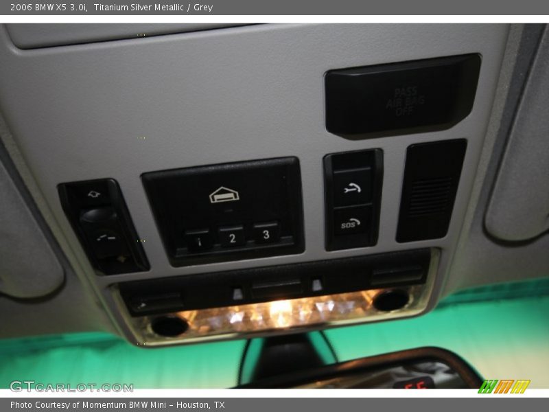 Titanium Silver Metallic / Grey 2006 BMW X5 3.0i