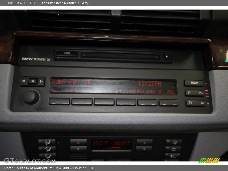 Titanium Silver Metallic / Grey 2006 BMW X5 3.0i