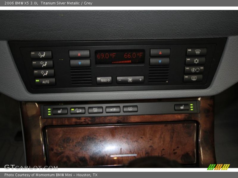 Titanium Silver Metallic / Grey 2006 BMW X5 3.0i