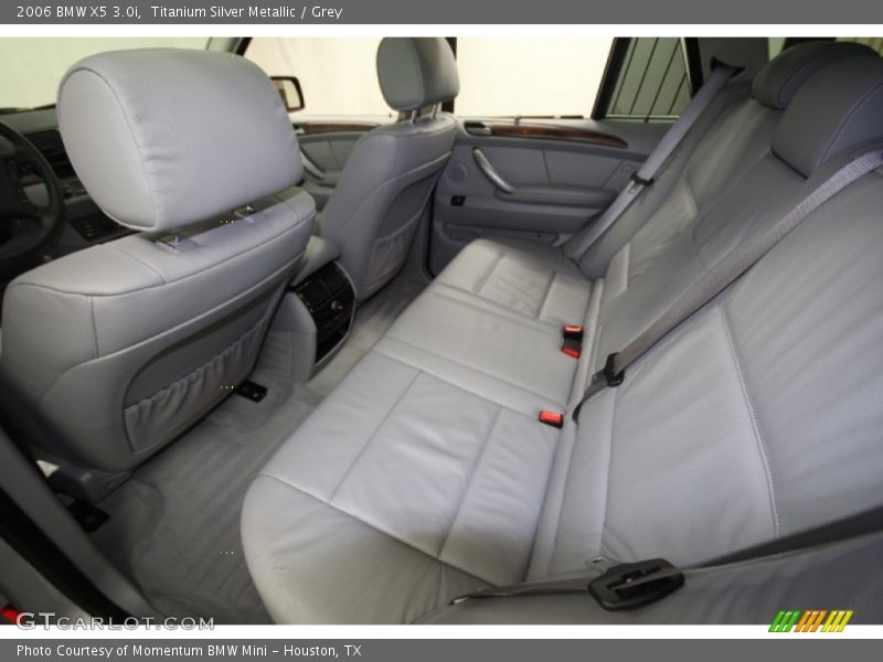 Titanium Silver Metallic / Grey 2006 BMW X5 3.0i