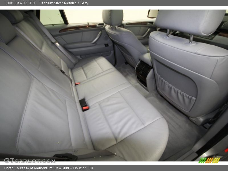 Titanium Silver Metallic / Grey 2006 BMW X5 3.0i