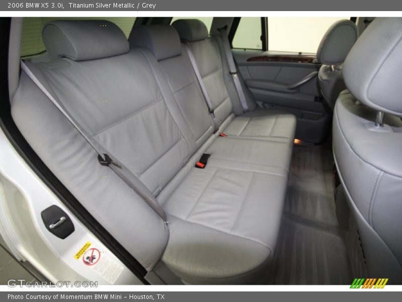 Titanium Silver Metallic / Grey 2006 BMW X5 3.0i