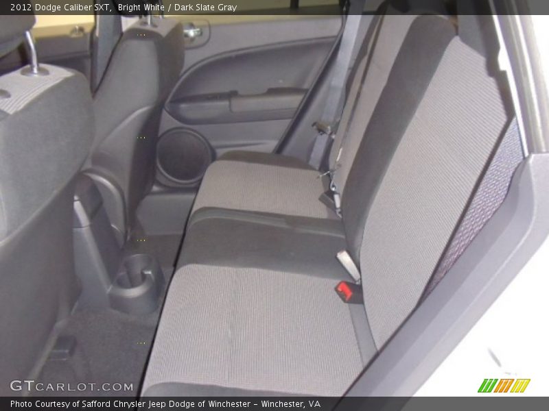 Bright White / Dark Slate Gray 2012 Dodge Caliber SXT