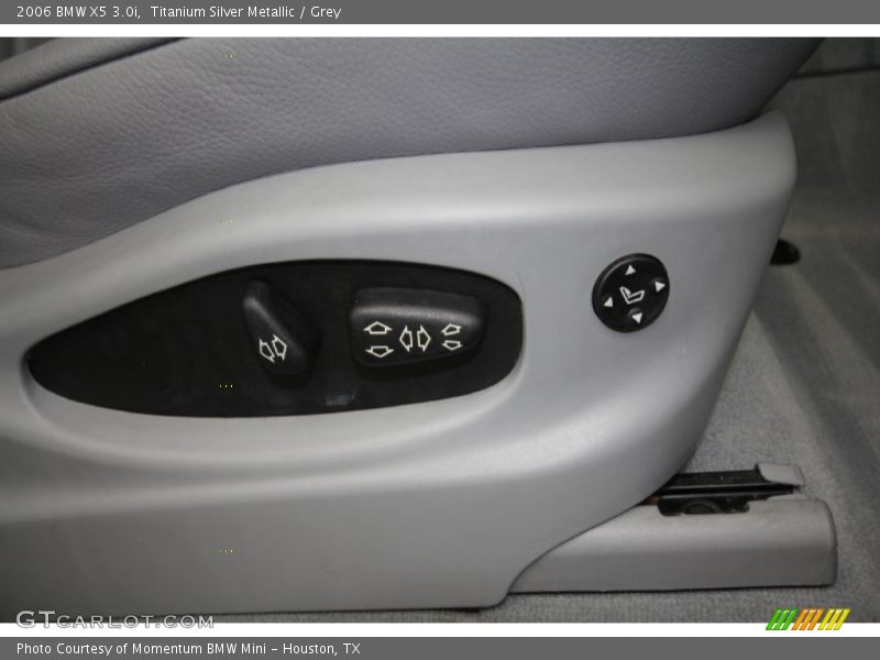 Titanium Silver Metallic / Grey 2006 BMW X5 3.0i