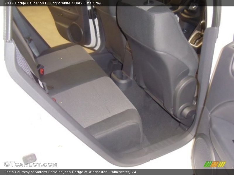 Bright White / Dark Slate Gray 2012 Dodge Caliber SXT