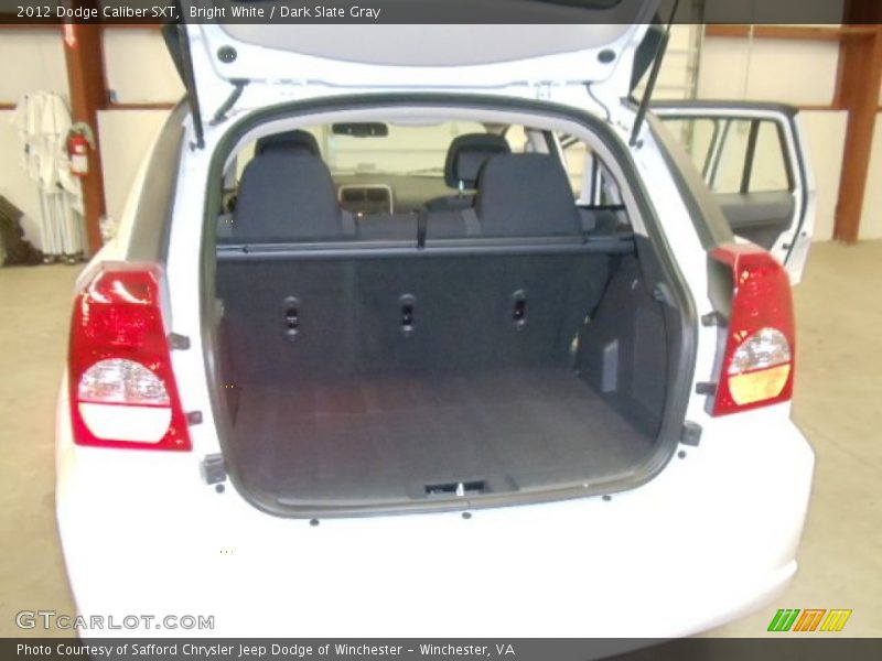 Bright White / Dark Slate Gray 2012 Dodge Caliber SXT