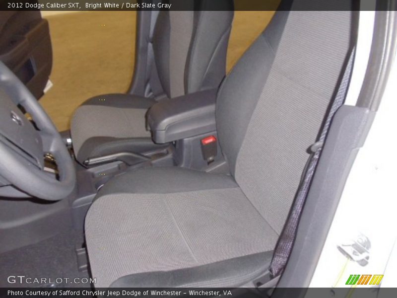 Bright White / Dark Slate Gray 2012 Dodge Caliber SXT