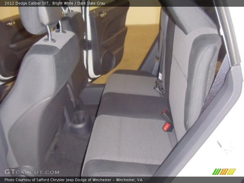 Bright White / Dark Slate Gray 2012 Dodge Caliber SXT