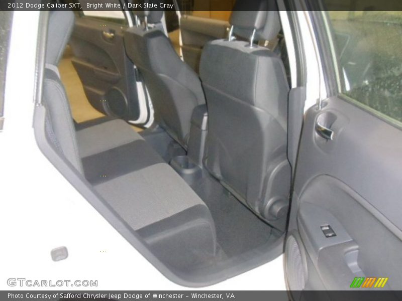 Bright White / Dark Slate Gray 2012 Dodge Caliber SXT