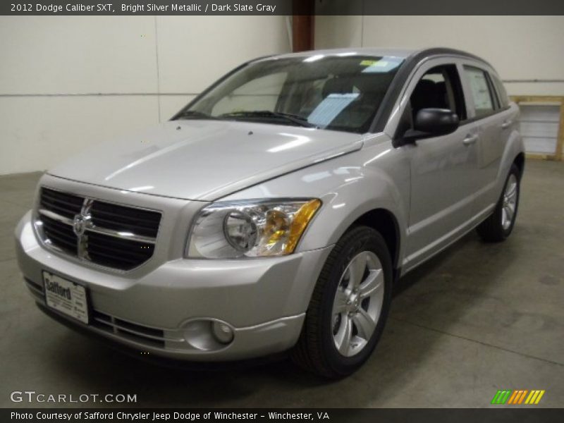 Bright Silver Metallic / Dark Slate Gray 2012 Dodge Caliber SXT