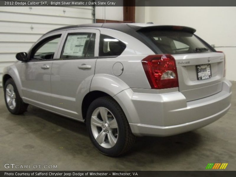 Bright Silver Metallic / Dark Slate Gray 2012 Dodge Caliber SXT