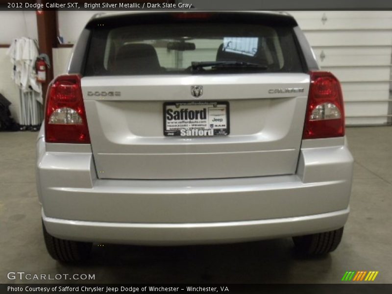 Bright Silver Metallic / Dark Slate Gray 2012 Dodge Caliber SXT