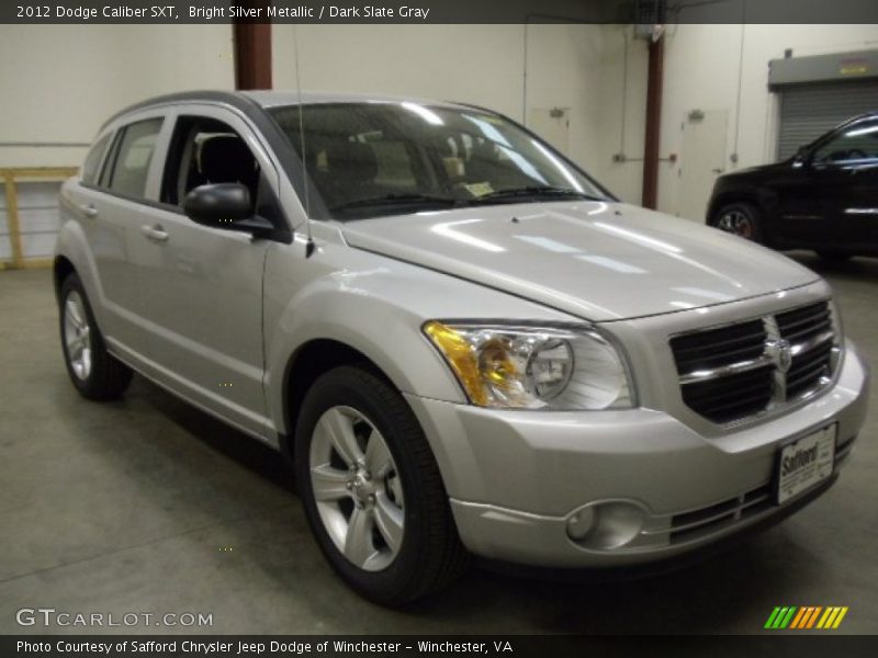 Bright Silver Metallic / Dark Slate Gray 2012 Dodge Caliber SXT